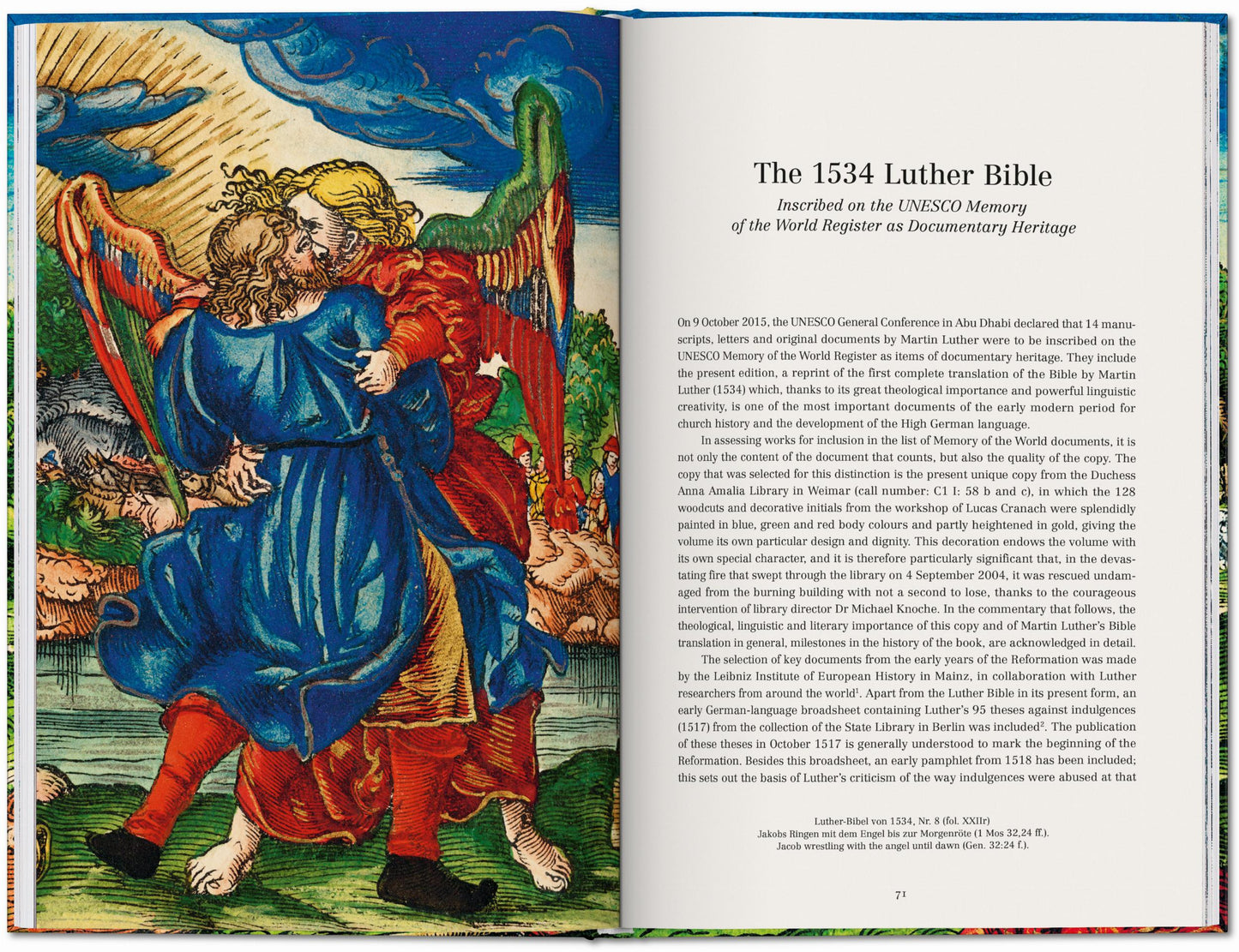 Die Luther-Bibel von 1534 (German, English)