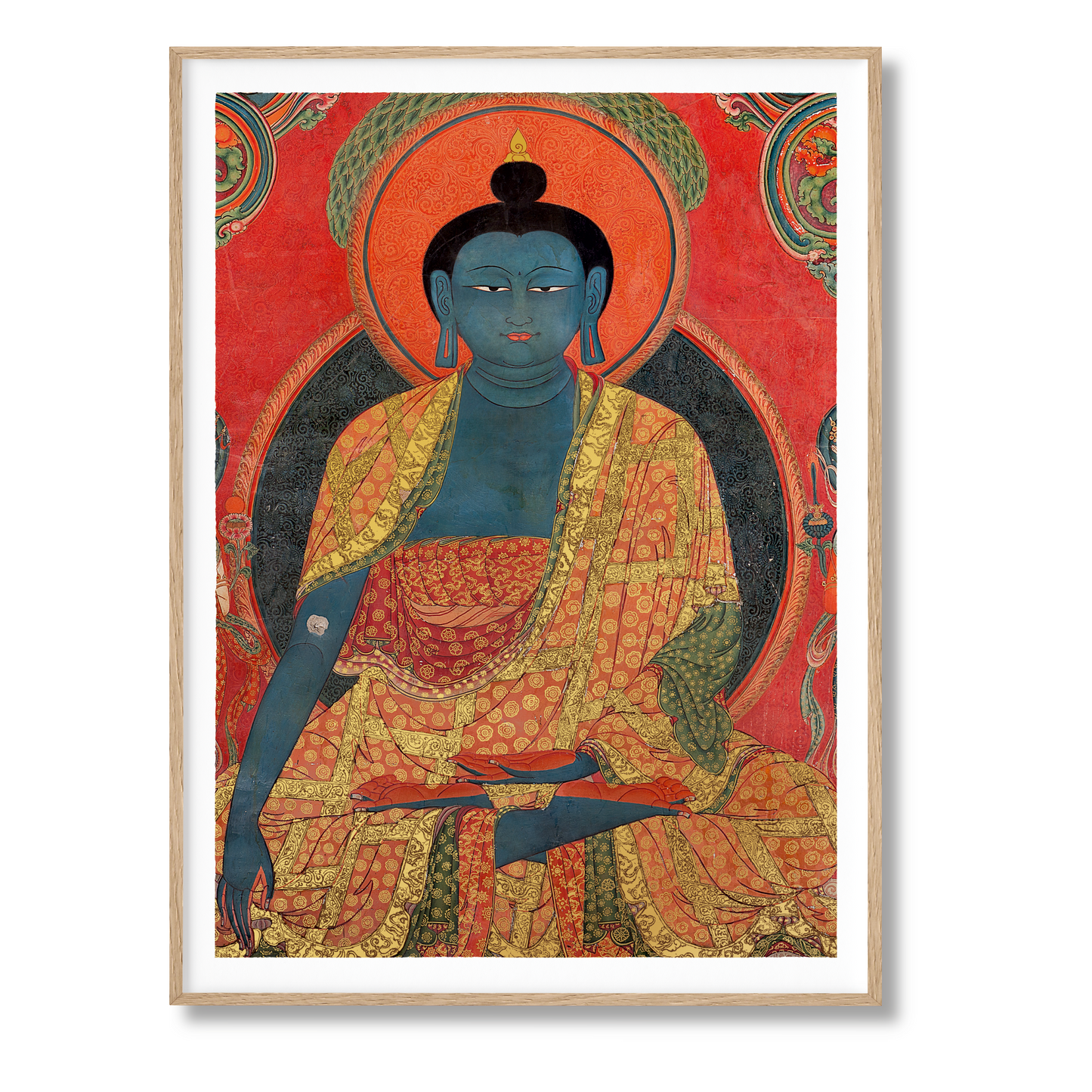 Murals of Tibet. BABY SUMO. Art Edition No. 241–320, ‘Blue Medicine Buddha, Tsaparang’ (early 15th century) (English)