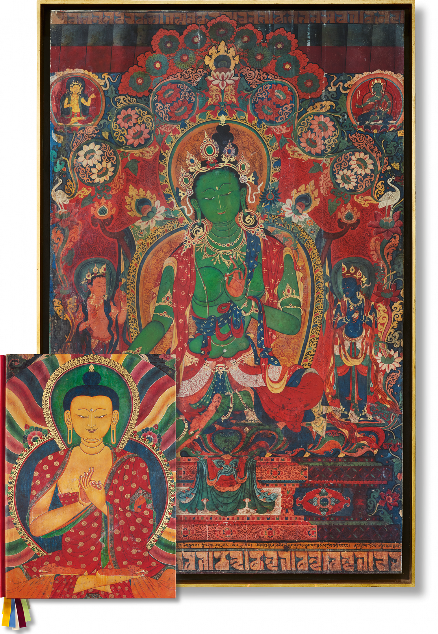 Thomas Laird. Murals of Tibet. Art Edition No. 41–80 ‘Green Tara, Gyantse Kumbum (ca. 1420)’ (English) (SA)