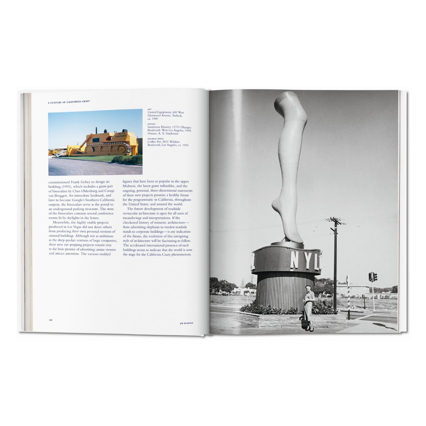 California Crazy. American Pop Architecture (German, French, English)
