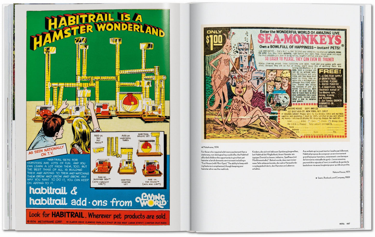 Toys. 100 Years of All-American Toy Ads (German, French, English)