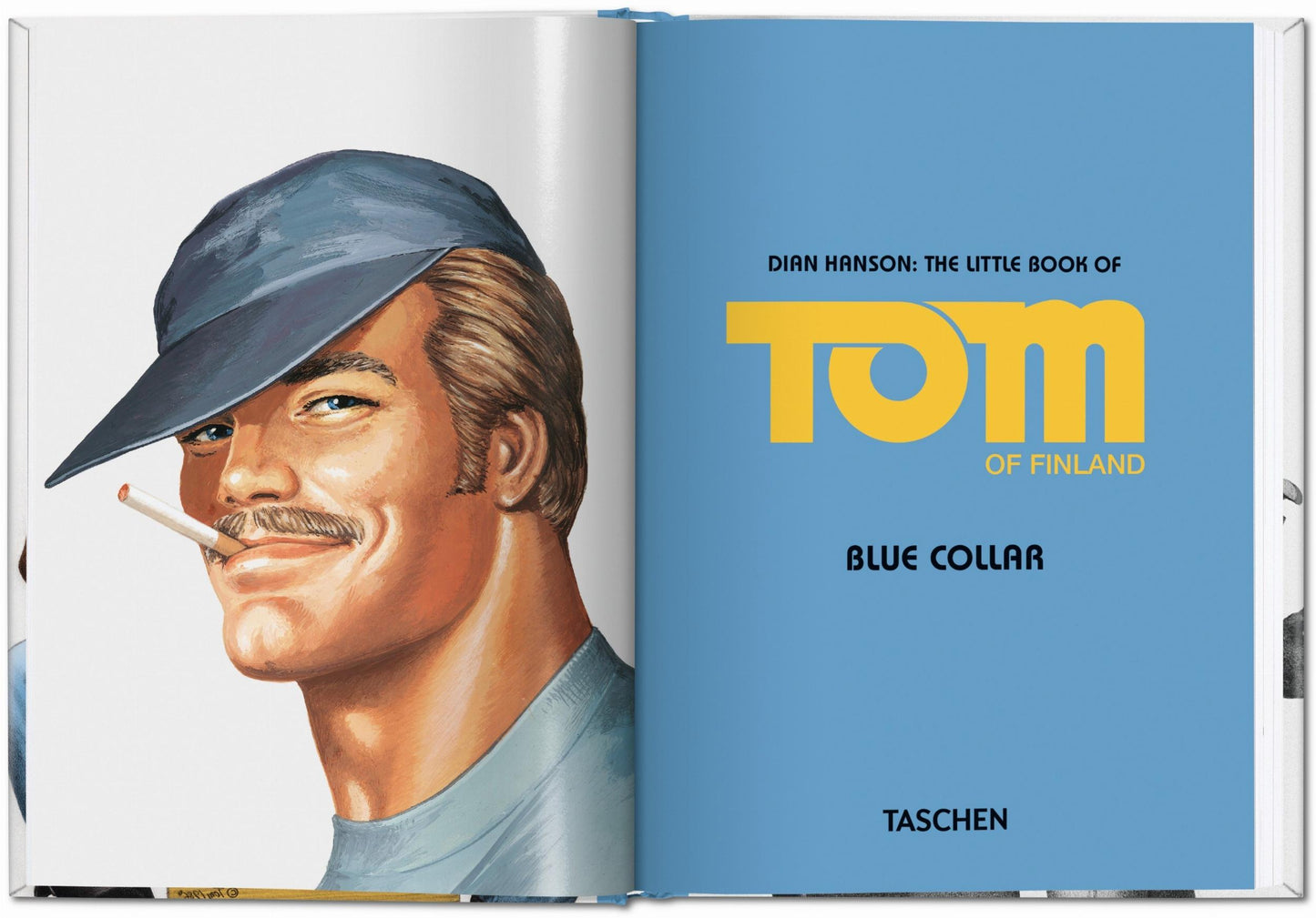 The Little Book of Tom. Blue Collar (German, French, English)