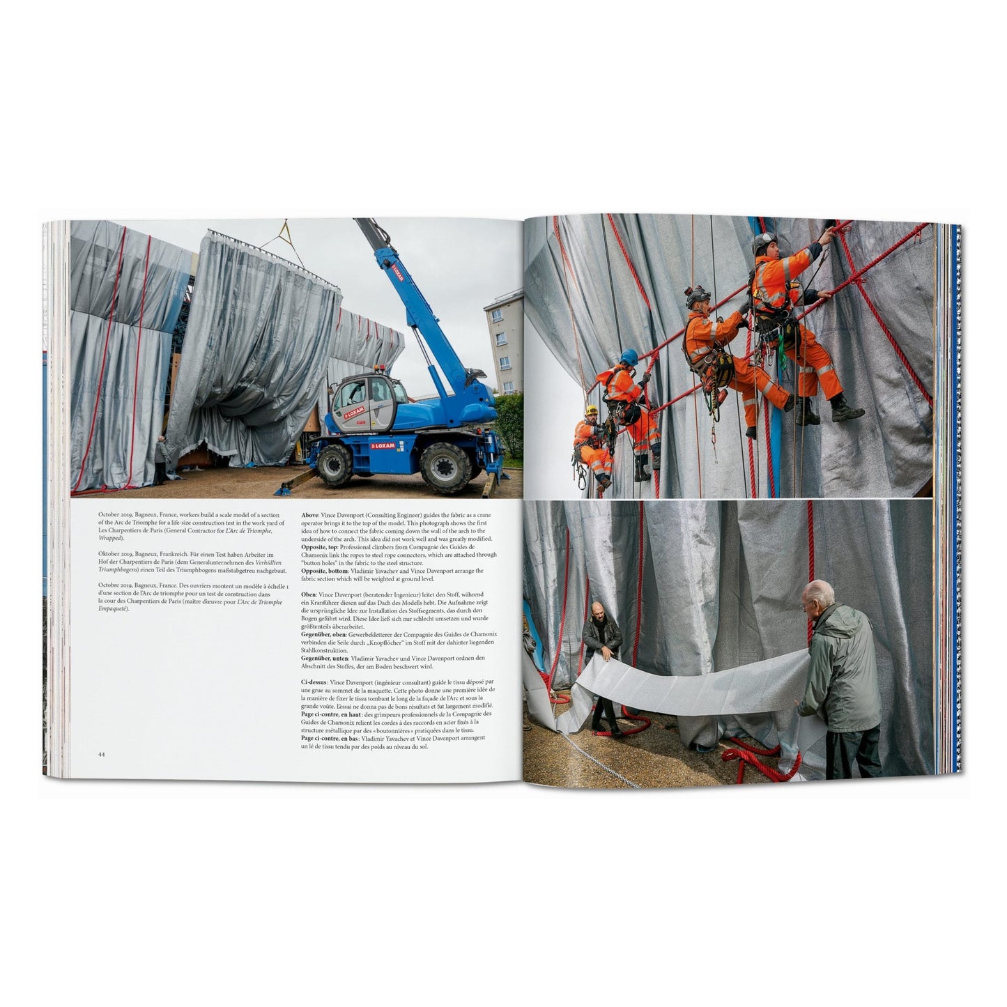Christo and Jeanne-Claude. L’Arc de Triomphe, Wrapped (Advance Edition) (German, French, English)