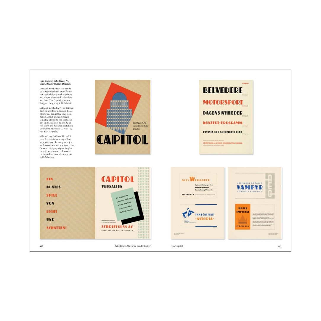 Type. A Visual History of Typefaces and Graphic Styles. 1455–Today. 45th Ed. (German, French, English)