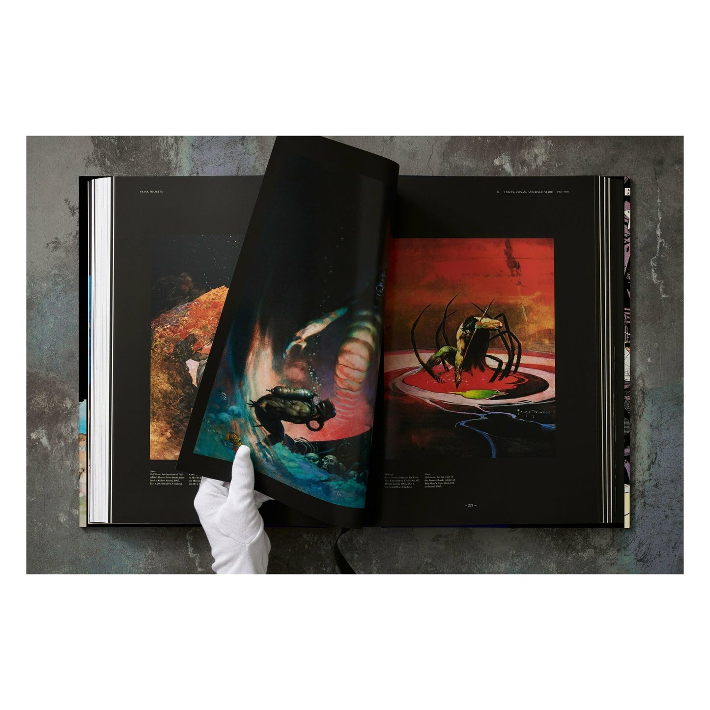The Fantastic Worlds of Frank Frazetta (German, French, English) (FFE)