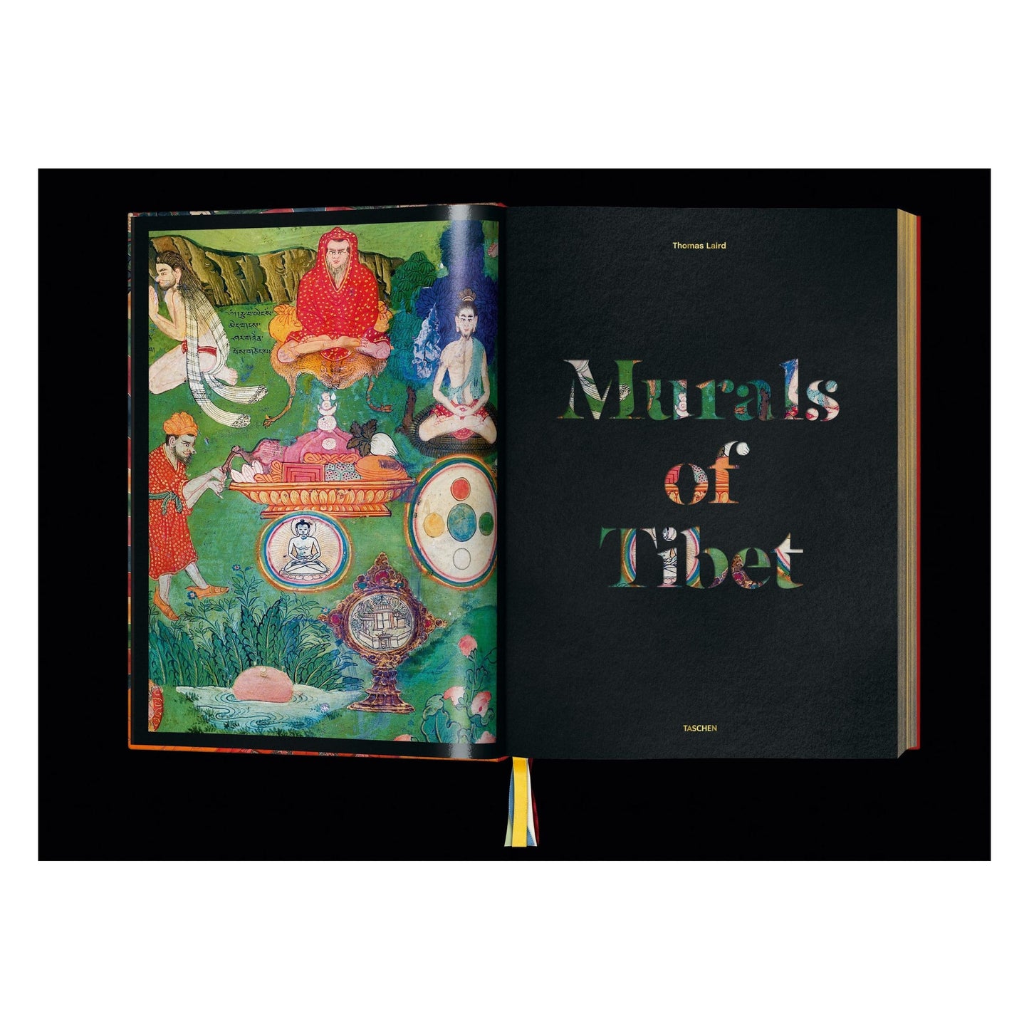 Thomas Laird. Murals of Tibet (English) (SA)