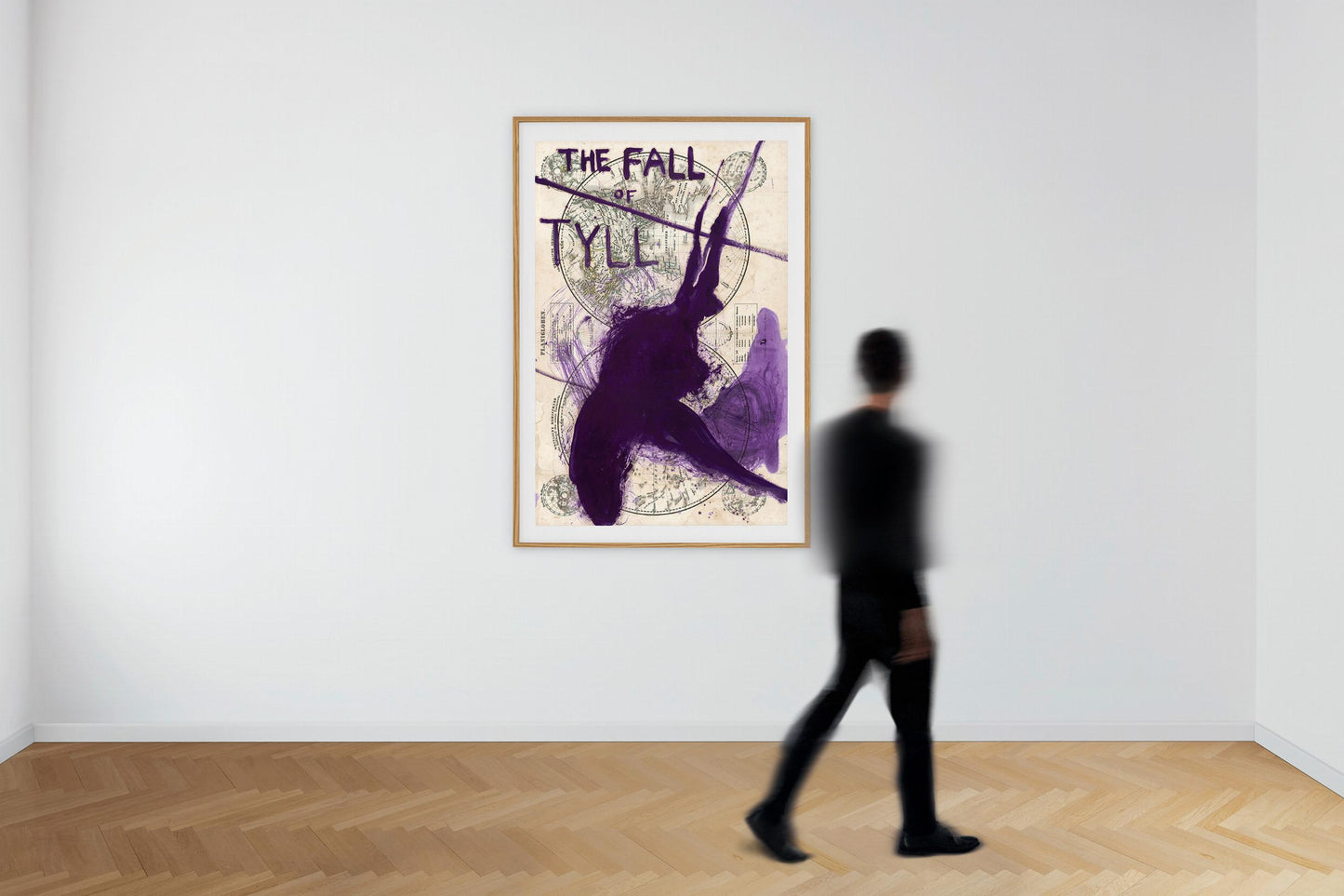 Julian Schnabel. Print ‘The Fall of Tyll’