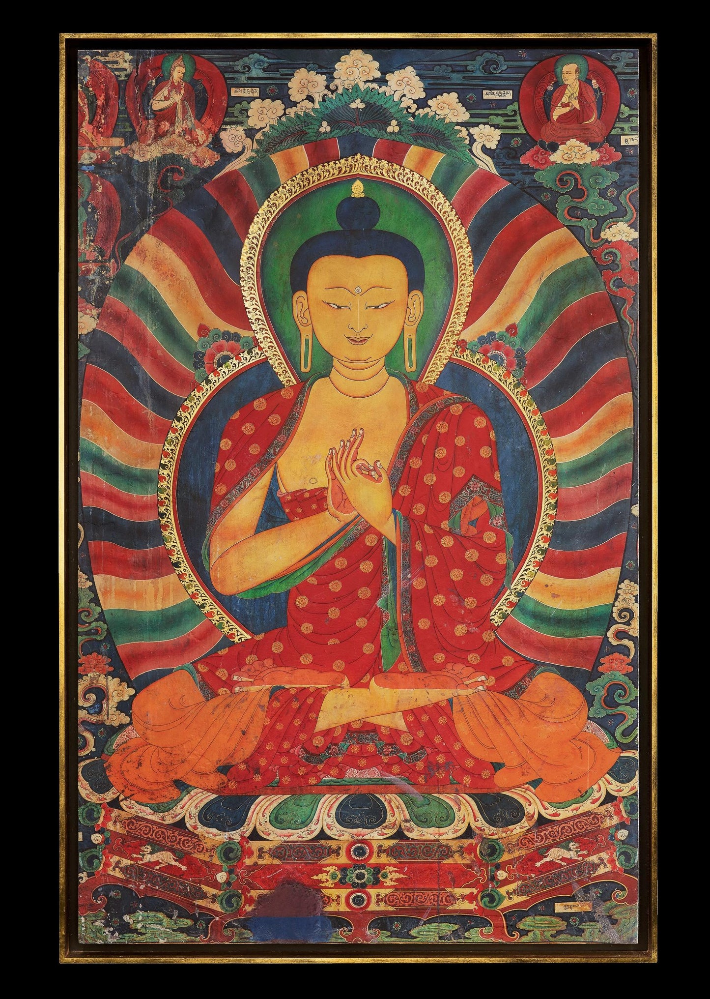 Thomas Laird. Murals of Tibet. Art Edition No. 1–40 ‘Buddha Shakyamuni, Gyantse Kumbum (ca. 1420)’ (English)