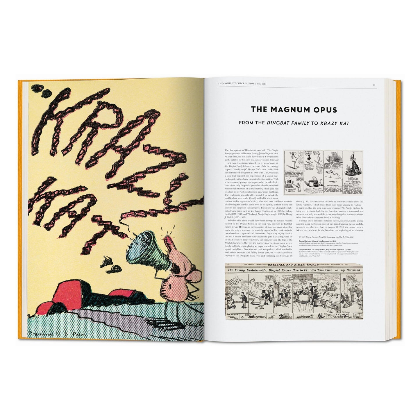 George Herriman’s “Krazy Kat”. The Complete Color Sundays 1935–1944 (English)