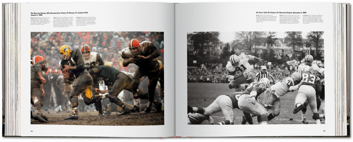 Neil Leifer. Guts & Glory. Art Edition No. 101–200 ‘Alan Ameche’ (German, French, English)