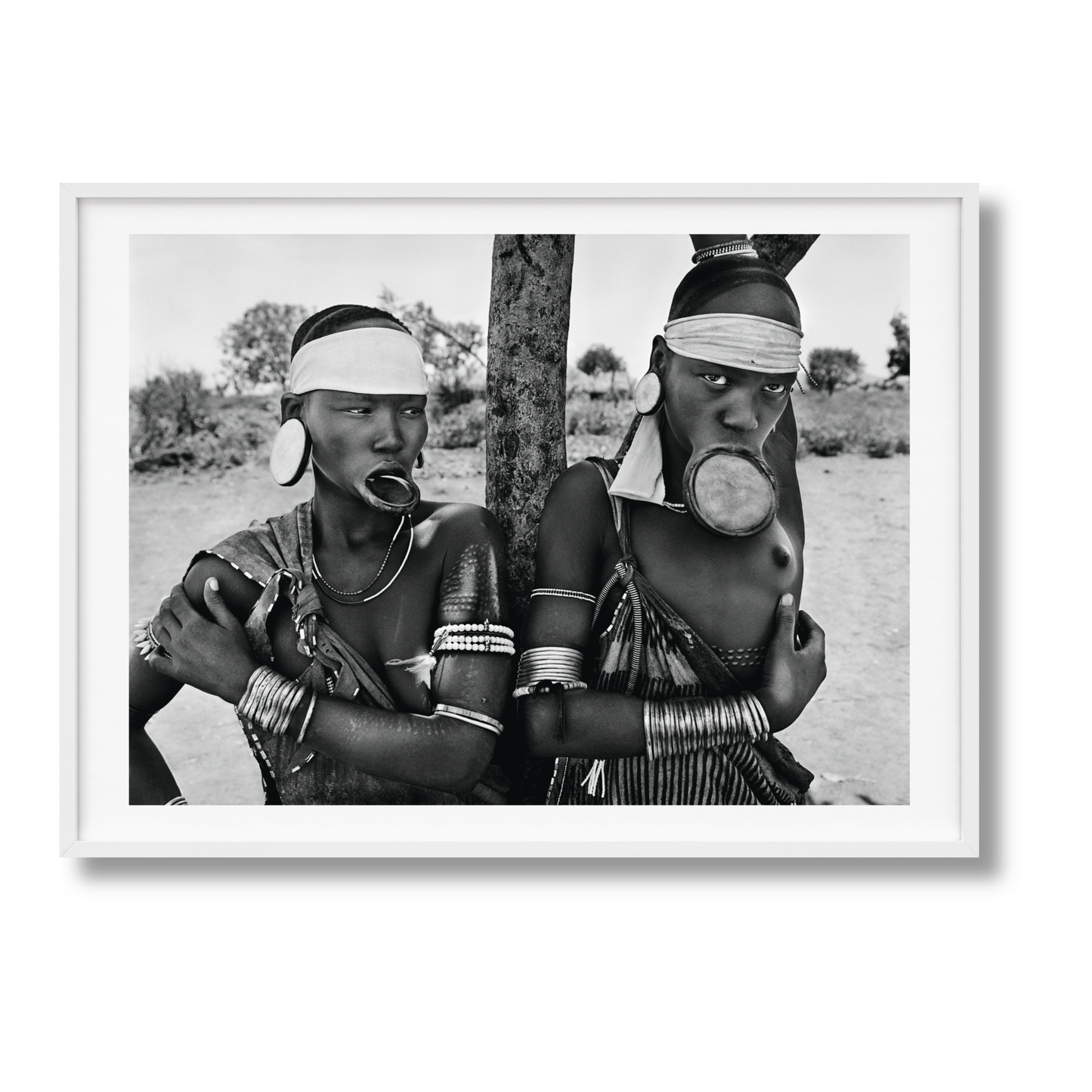 Sebastião Salgado. Genesis. Art Edition No. 1–100 ‘Two Mursi Women, Omo Valley, Ethiopia’ (English)