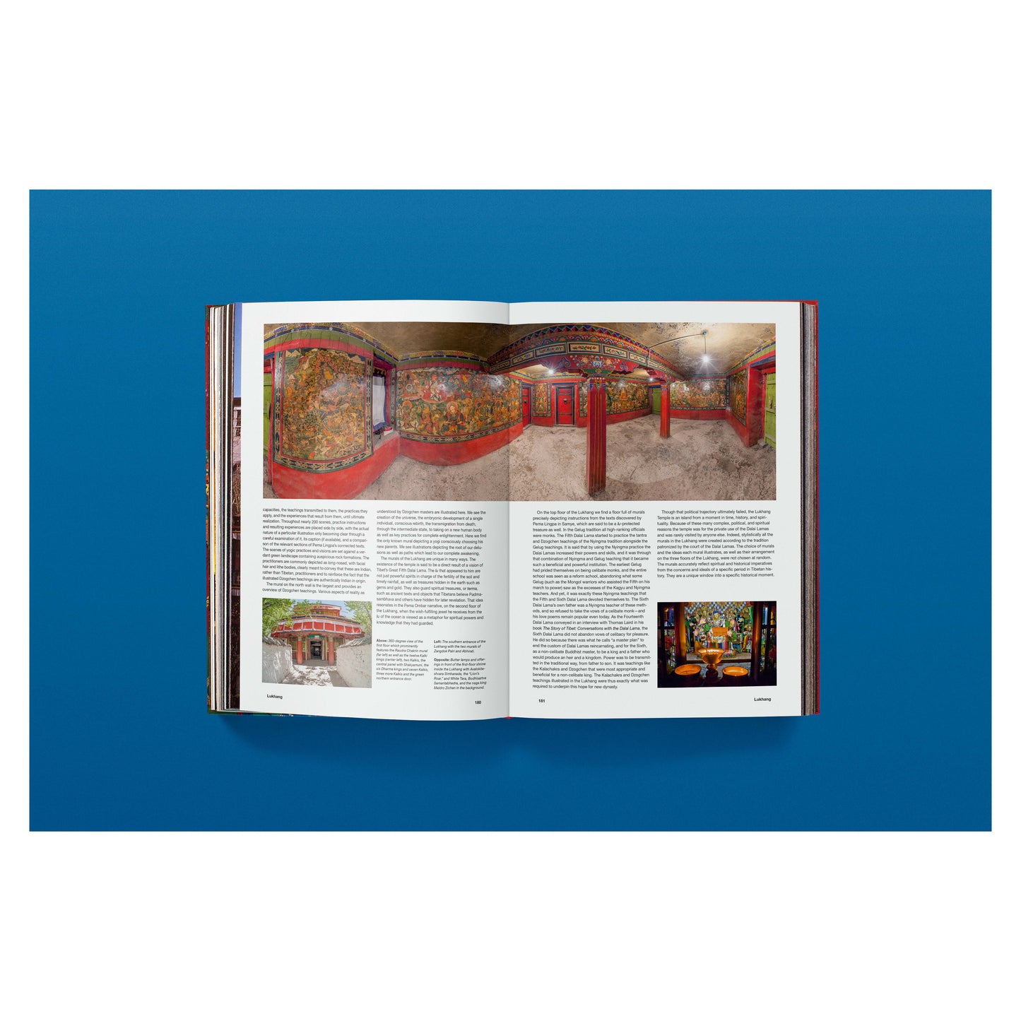 Murals of Tibet. BABY SUMO. Art Edition No. 241–320, ‘Blue Medicine Buddha, Tsaparang’ (early 15th century) (English)