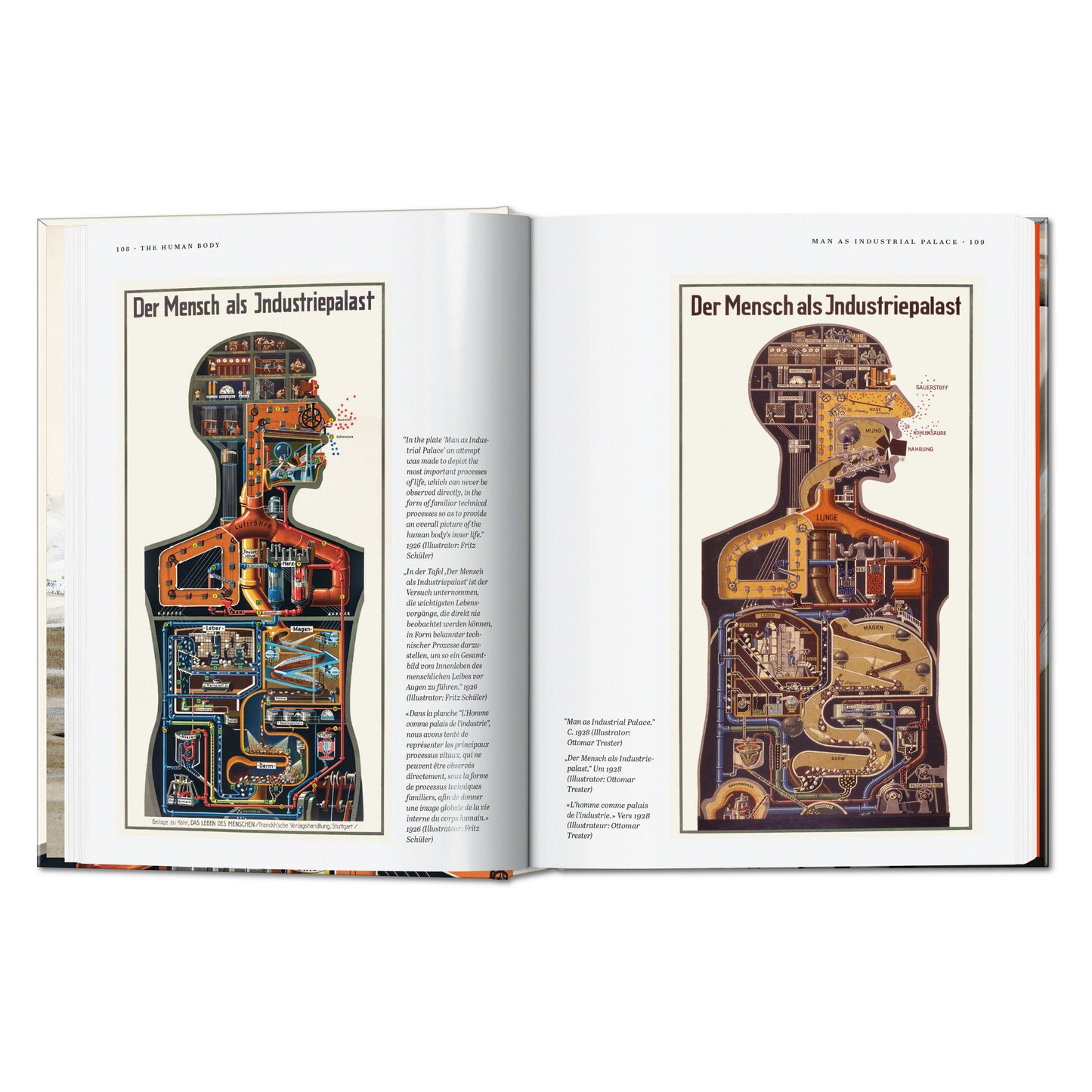 Fritz Kahn. Infographics Pioneer. 45th Ed. (German, French, English)