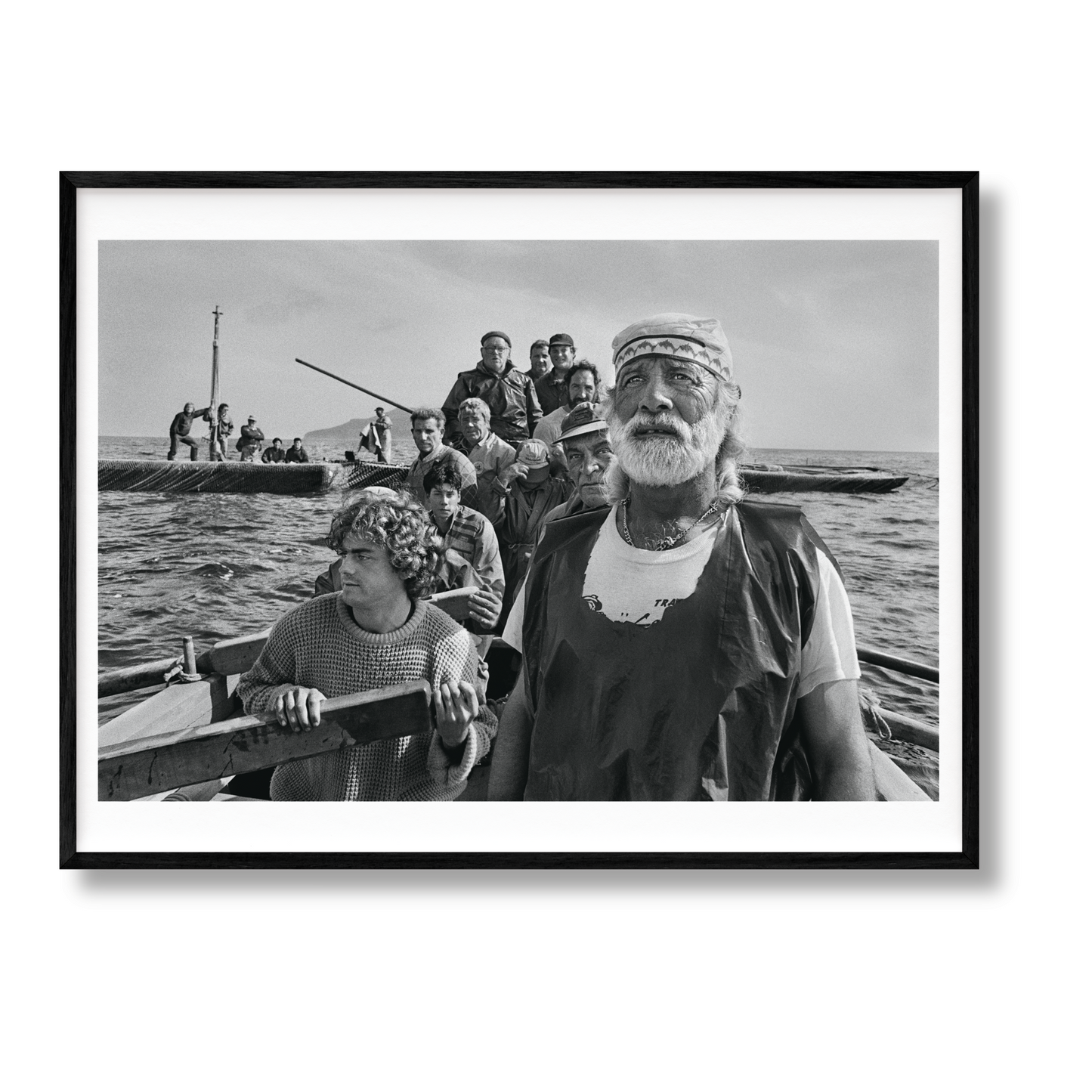Sebastião Salgado. Workers. Art Edition No. 1–100 ‘Fishermen, Trapani, Italy, 1991’ (English) (SA)