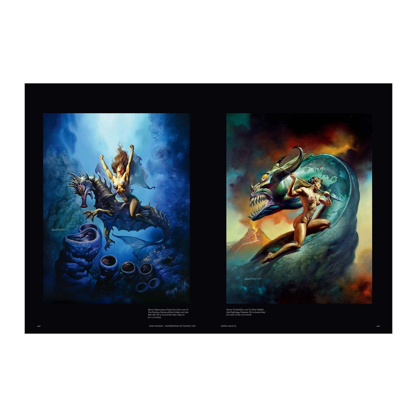Masterpieces of Fantasy Art (German, French, English)