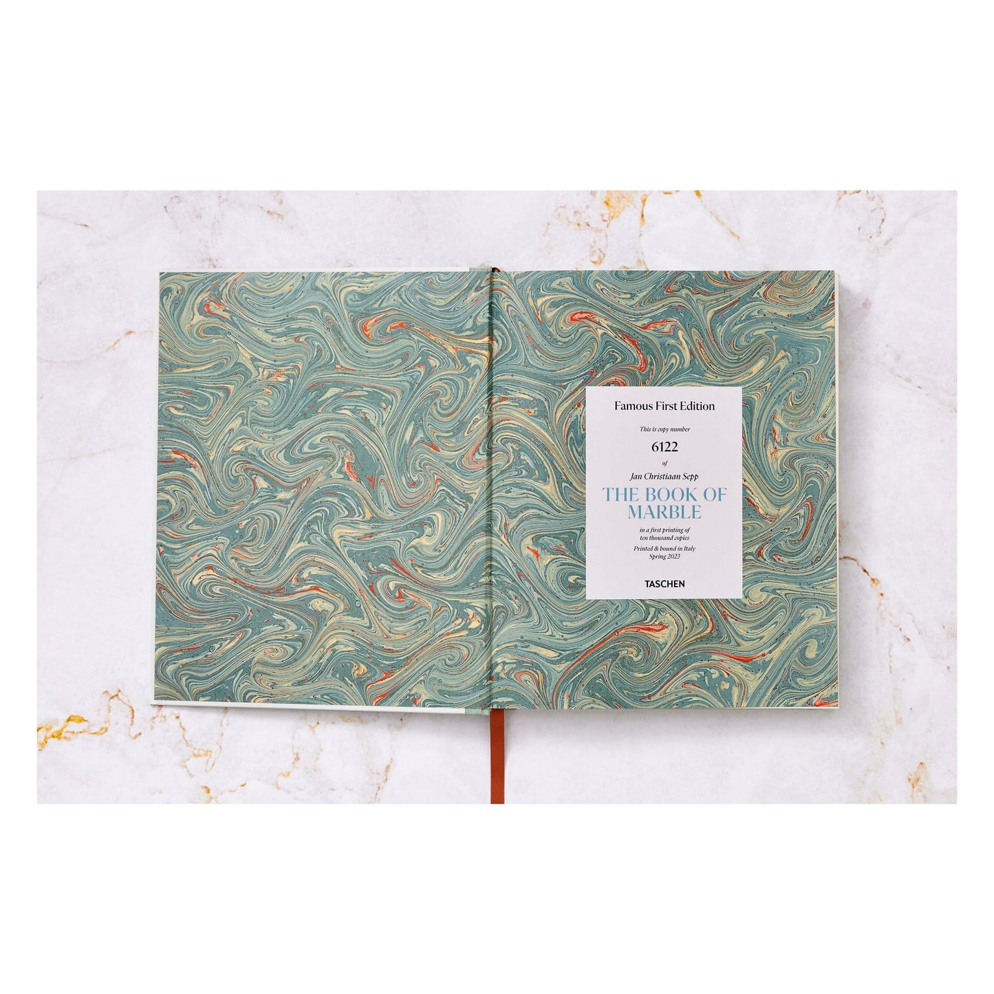 Jan Christiaan Sepp. The Book of Marble (German, French, English) (FFE)