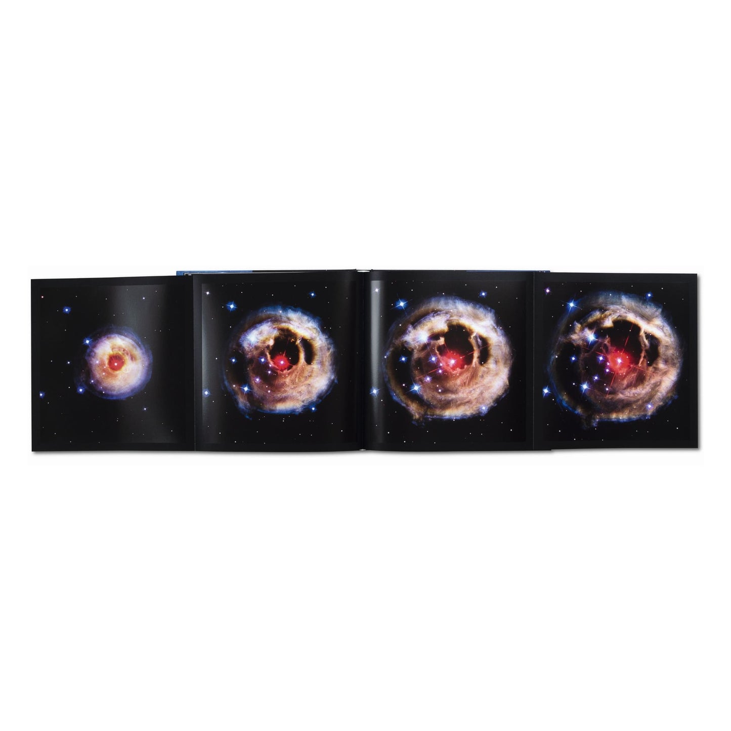 Expanding Universe. The Hubble Space Telescope (German, French, English)
