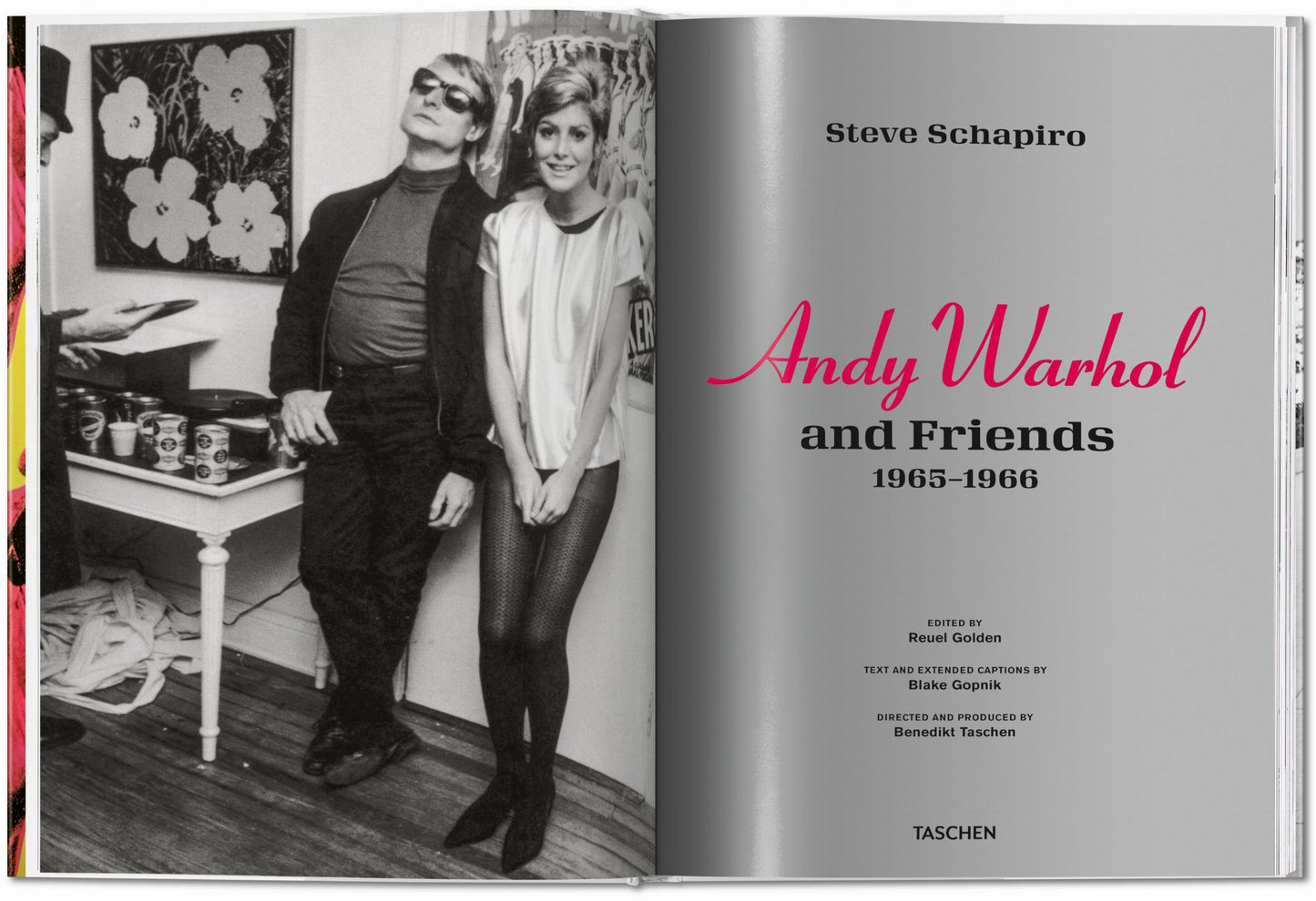 Steve Schapiro. Andy Warhol and Friends (English)