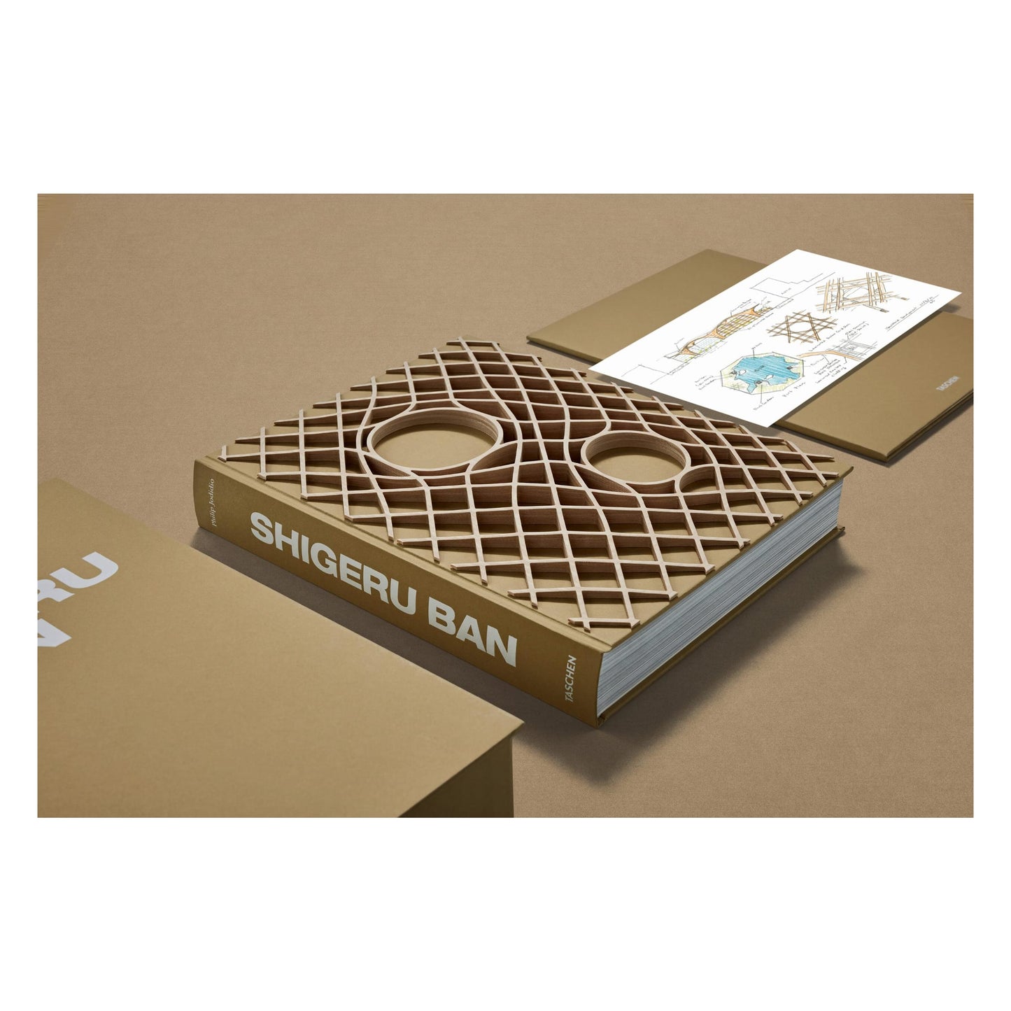 Shigeru Ban. Complete Works 1985–Today. Art Edition ‘Bamboo Gridshell Roof’, 2023 (German, French, English) (SA)