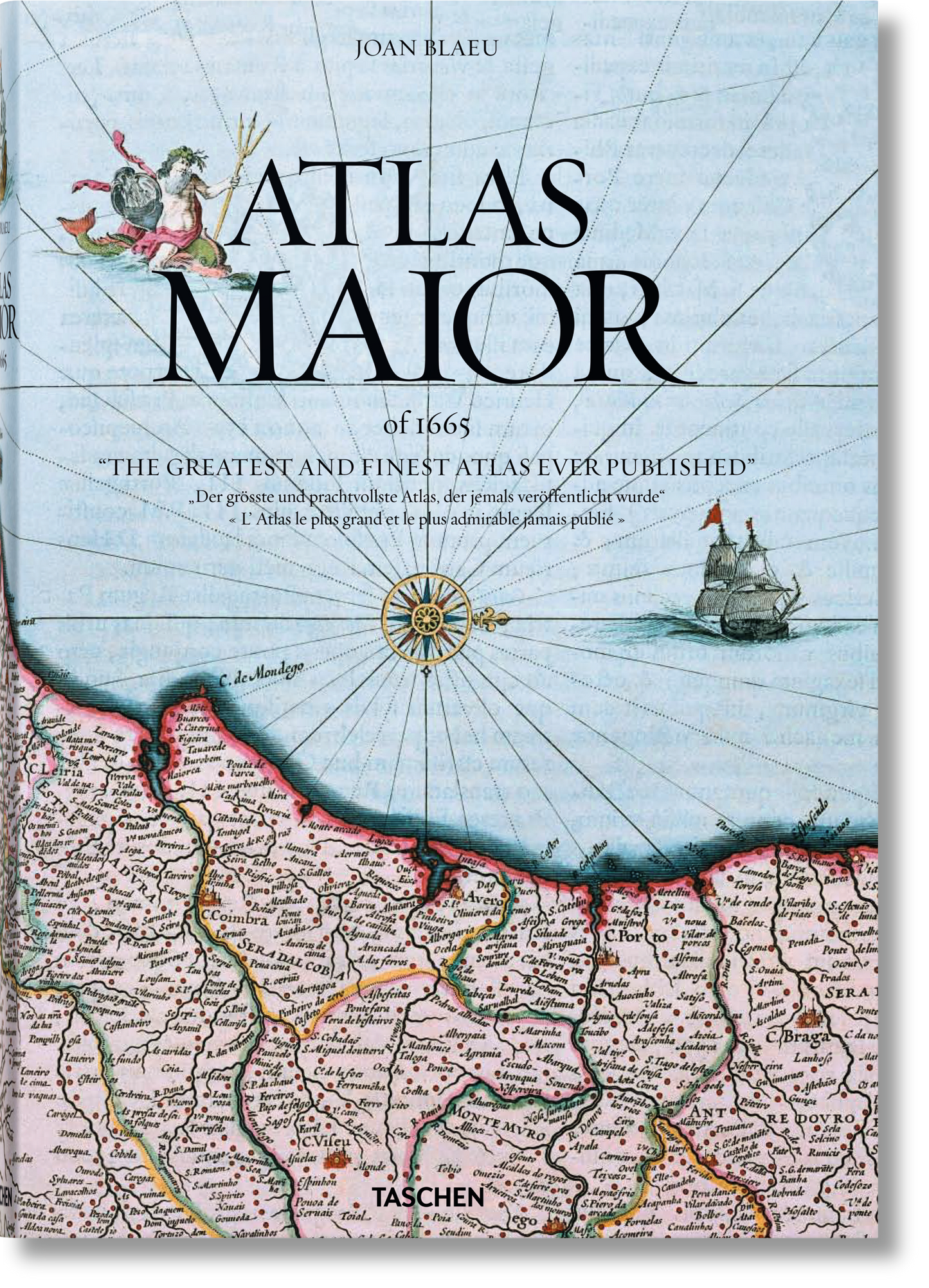 Joan Blaeu. Atlas Maior of 1665 (German, French, English)