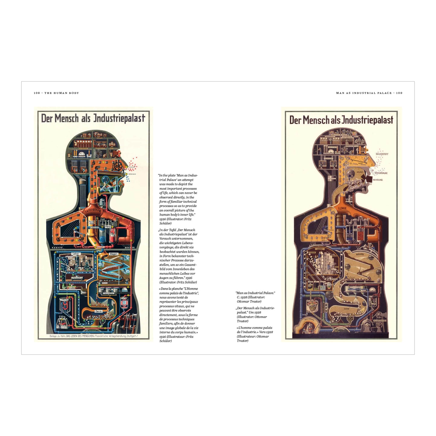 Fritz Kahn. Infographics Pioneer. 45th Ed. (German, French, English)