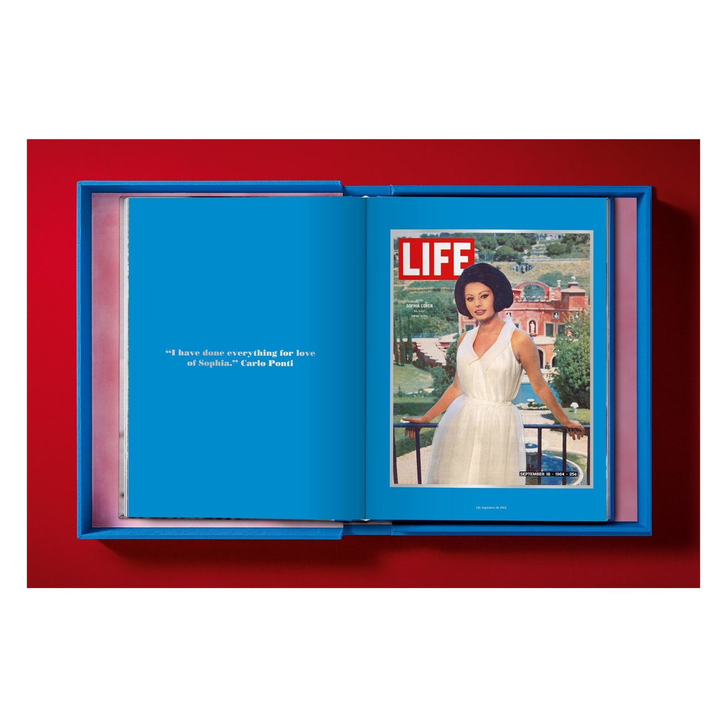 Sophia by Eisenstaedt. Art Edition No. 1–100, ‘Tuscany’, 1961 (English)