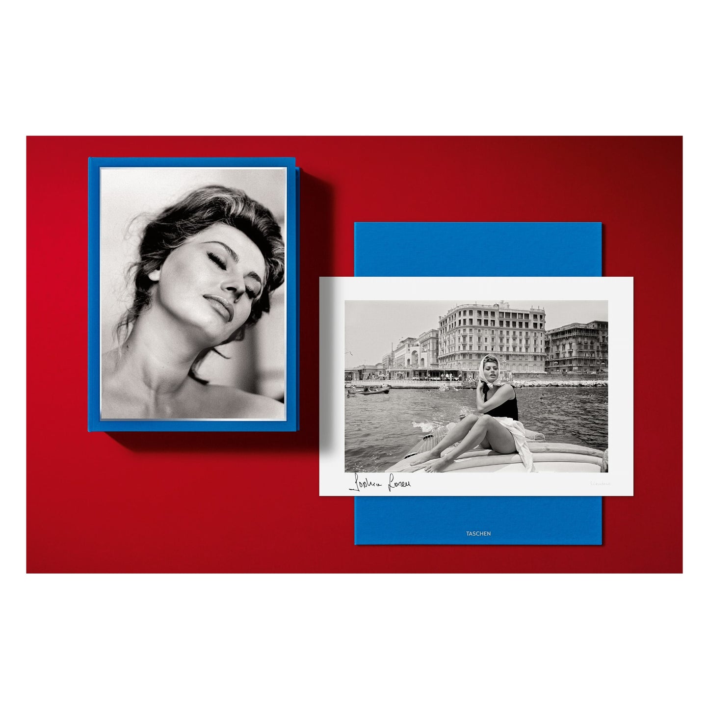 Sophia by Eisenstaedt. Art Edition No. 101–200, ‘Near Naples’, 1961 (English)