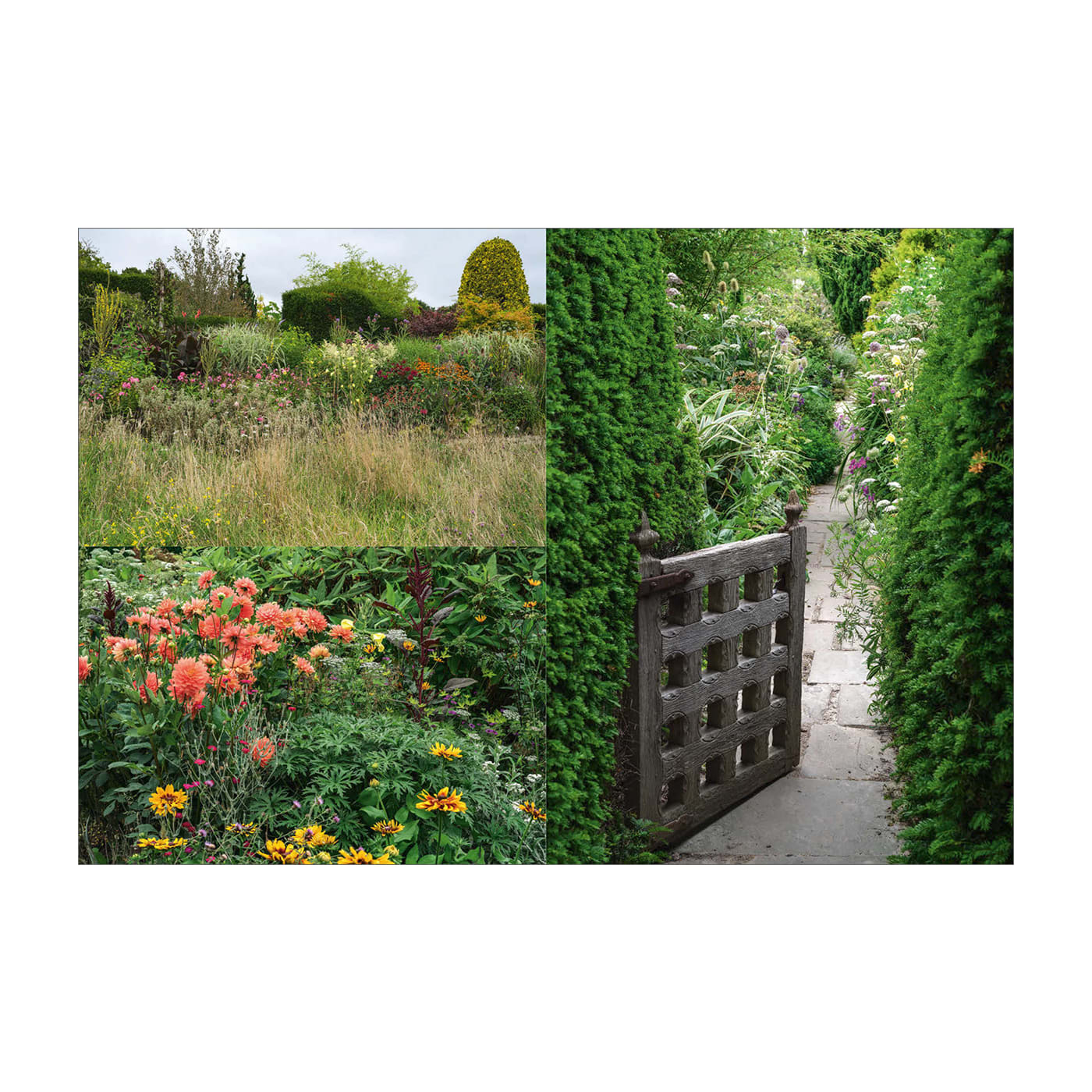 Listri. European Gardens (German, French, English)