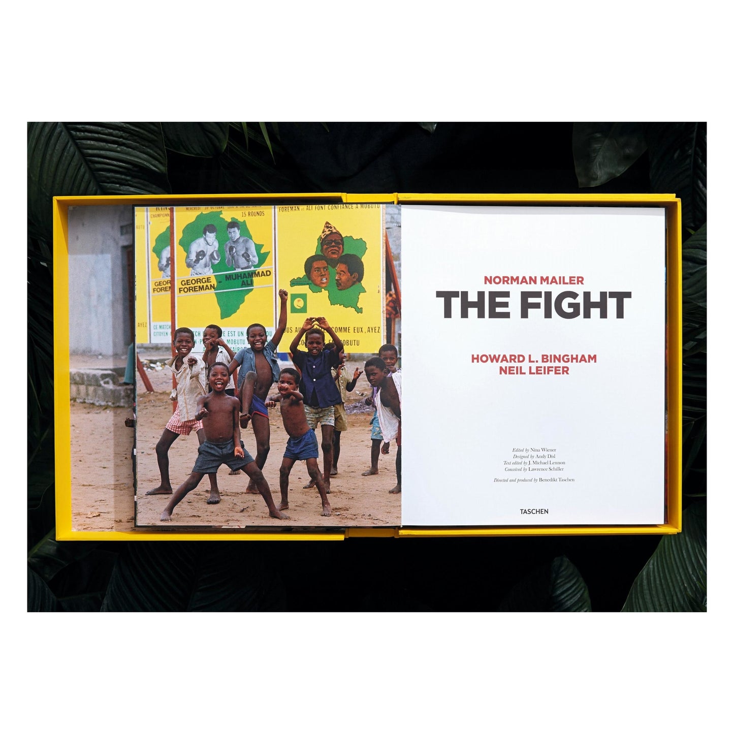 Norman Mailer. N.Leifer. H.Bingham. The Fight. Art Edition No. 1–125, Neil Leifer ‘Ali vs. Foreman – Ali Glaring at Foreman’ (English)