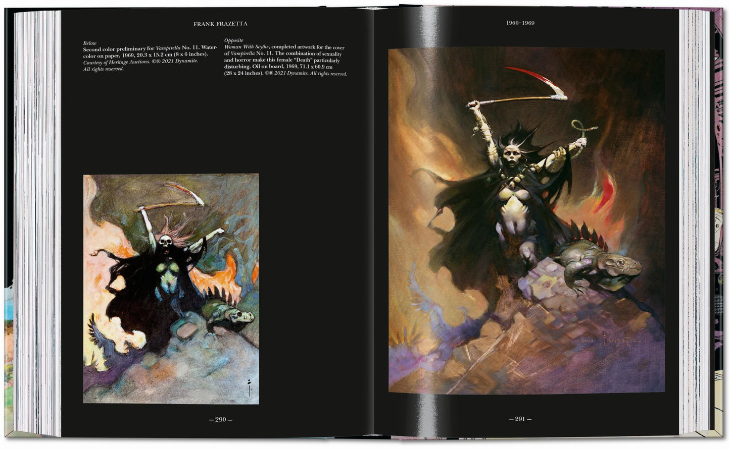 The Fantastic Worlds of Frank Frazetta. 45th Ed. (German, French, English)