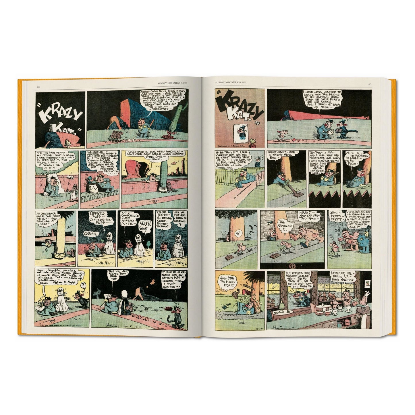 George Herriman’s “Krazy Kat”. The Complete Color Sundays 1935–1944 (English)