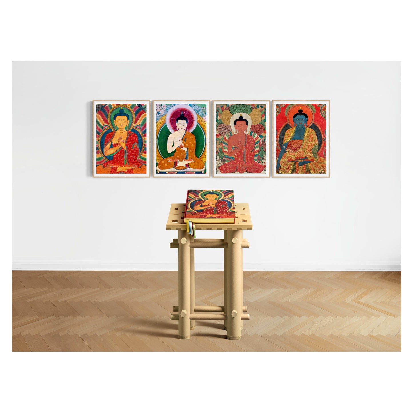 Murals of Tibet. BABY SUMO. Art Edition No. 161–240, ‘Teaching Buddha, Shalu’ (early 14th century) (English)