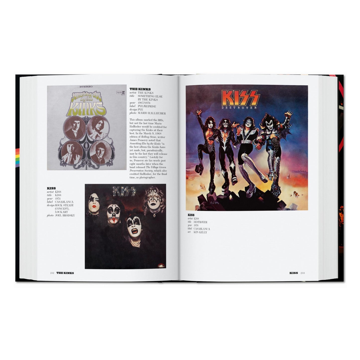 Rock Covers. 40th Ed. (Spanish, Italian, Portuguese)