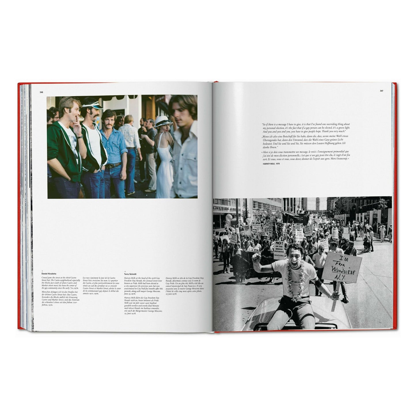San Francisco. Portrait of a City, Art Edition No. 1–75 'Union Square, Post Street, 1947' (German, French, English) (SA)