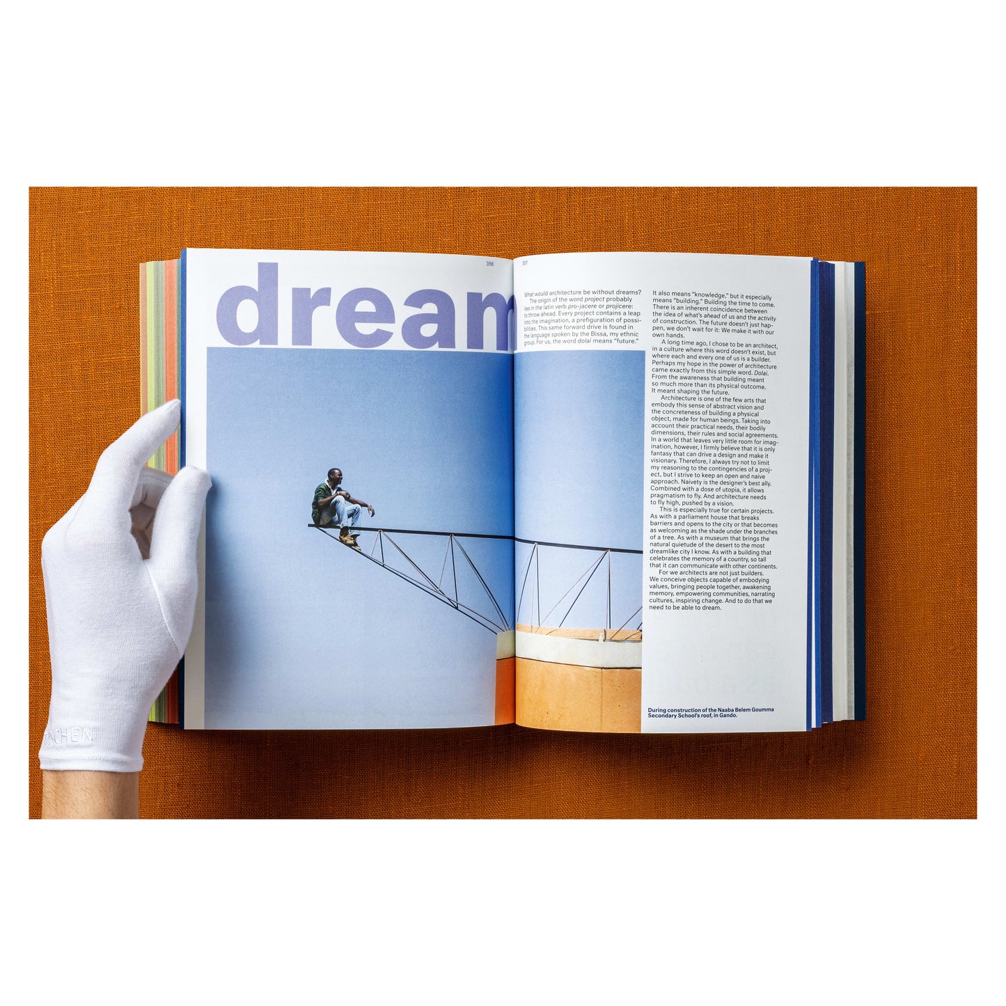 Francis Kéré. Building Stories. Art Edition No. 1–100, ‘Building Brick’ (English)