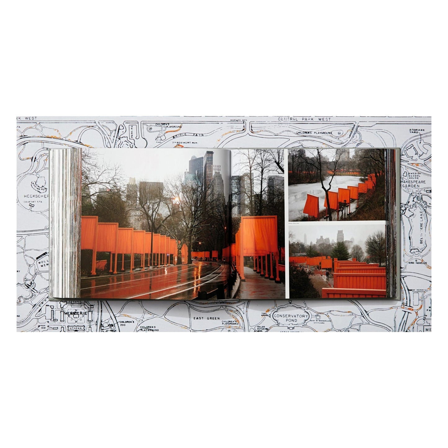 Christo and Jeanne-Claude. The Gates (English) (AP)