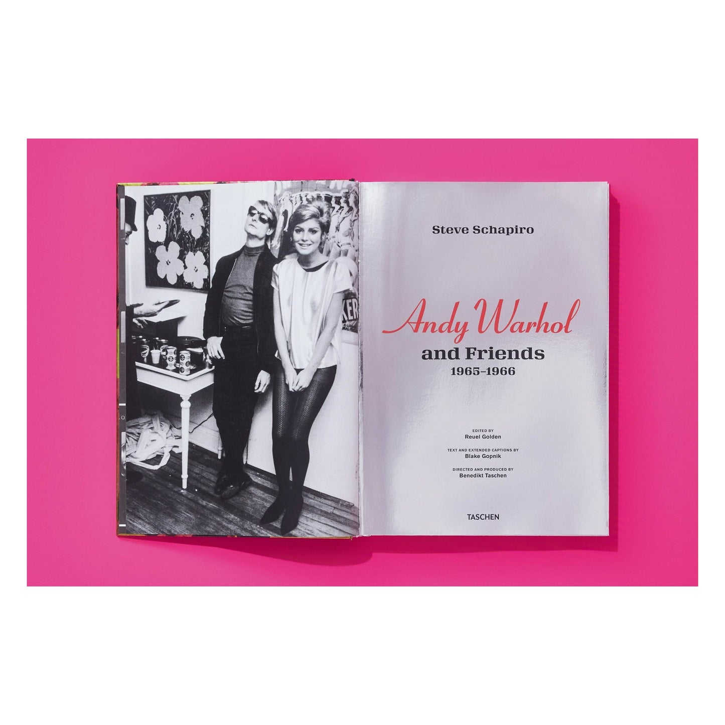 Steve Schapiro. Andy Warhol and Friends (English) (SA)