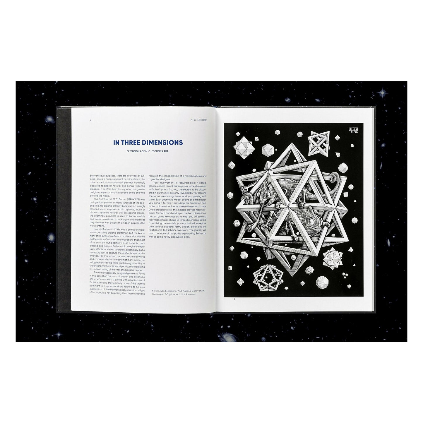 M.C. Escher. Kaleidocycles (English)