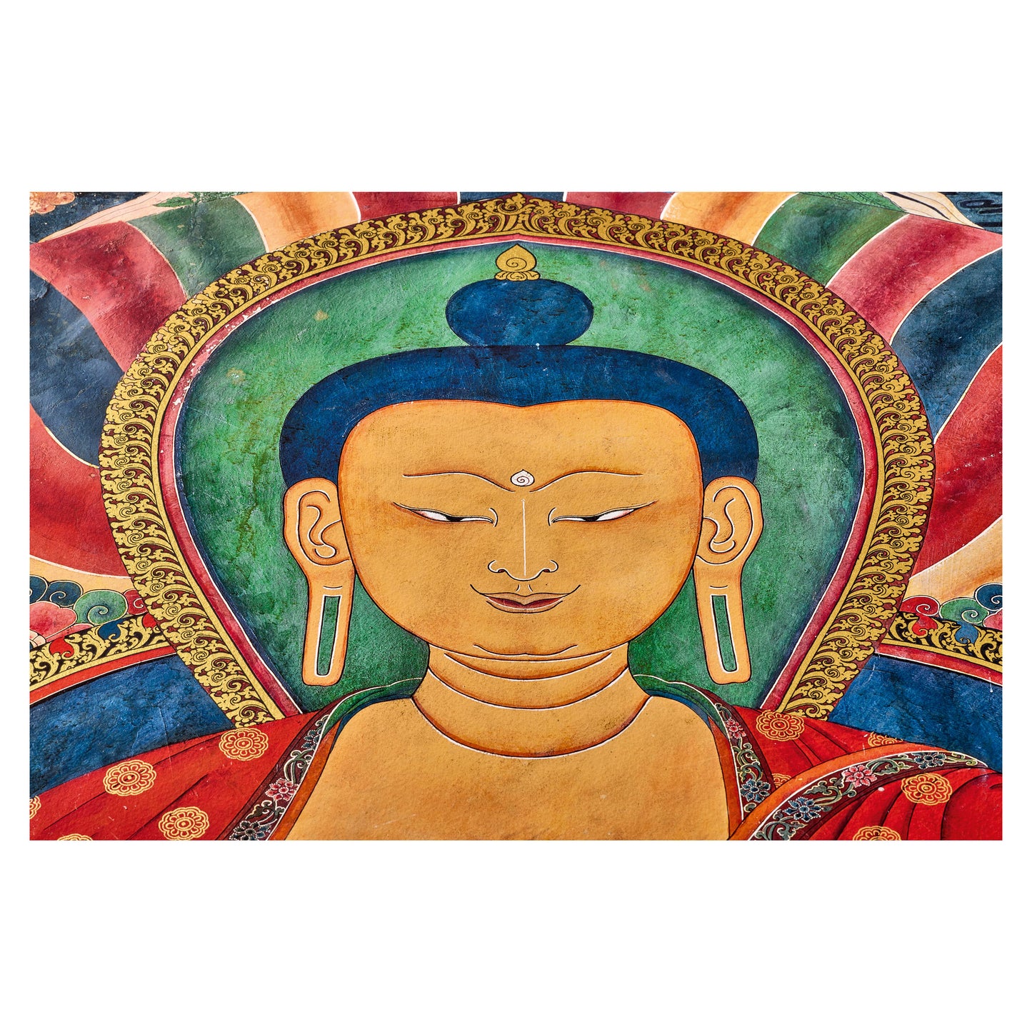 Murals of Tibet. BABY SUMO. Art Edition No. 1–80, ‘Buddha Shakyamuni, Gyantse Kumbum’ (early 15th century) (English)