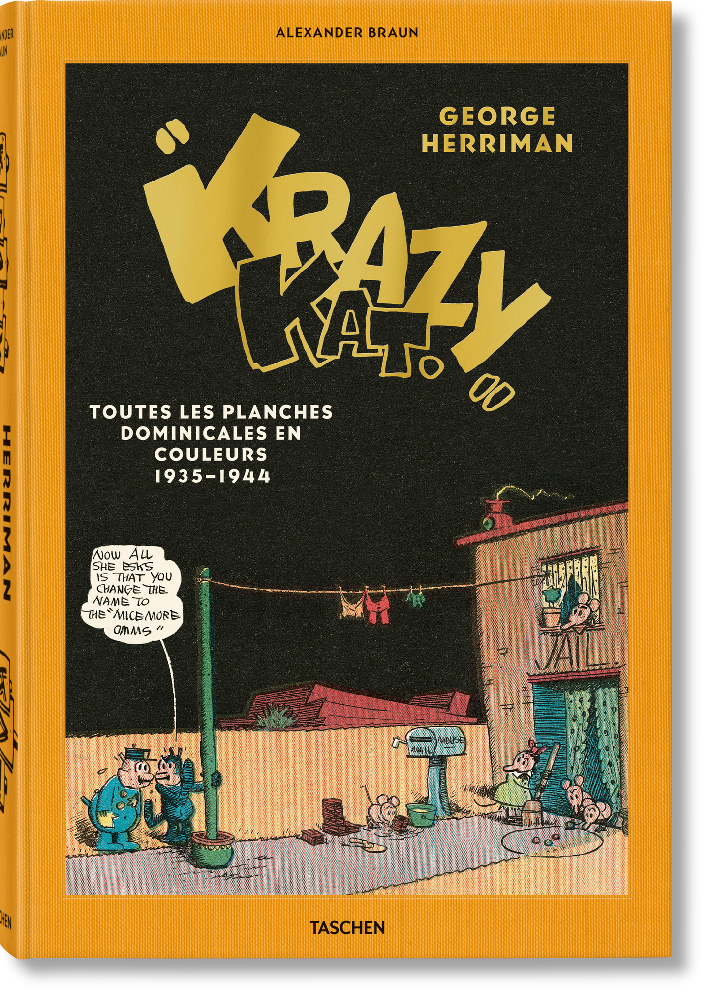 George Herriman “Krazy Kat”. Toutes les planches dominicales en couleurs 1935–1944 (French)