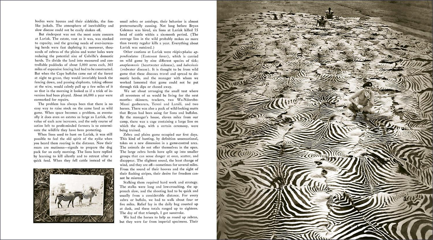 Peter Beard. The End of the Game (English)