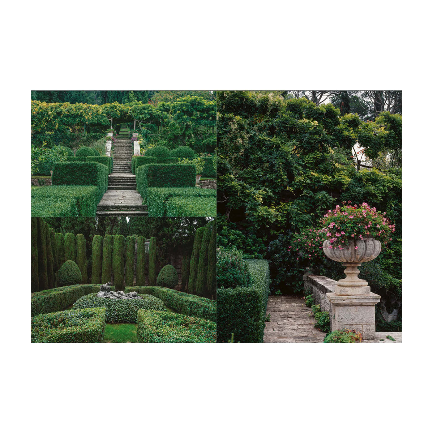 Listri. European Gardens (German, French, English)