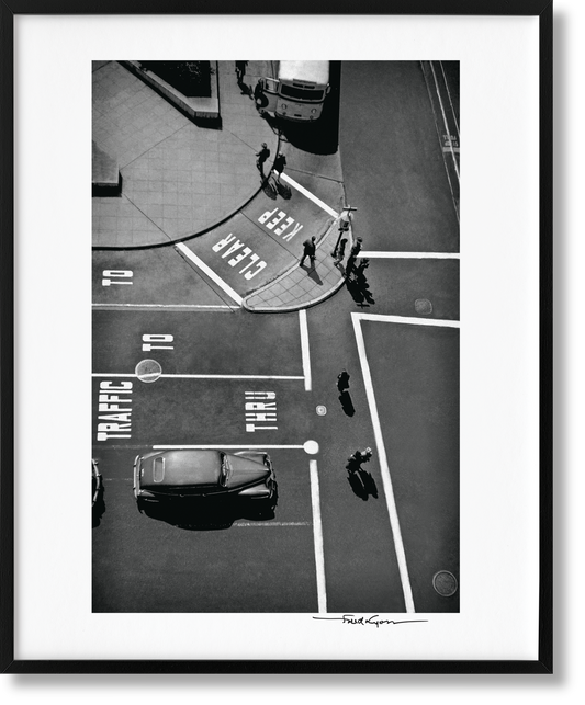 San Francisco. Portrait of a City, Art Edition No. 1–75 'Union Square, Post Street, 1947' (German, French, English) (SA)