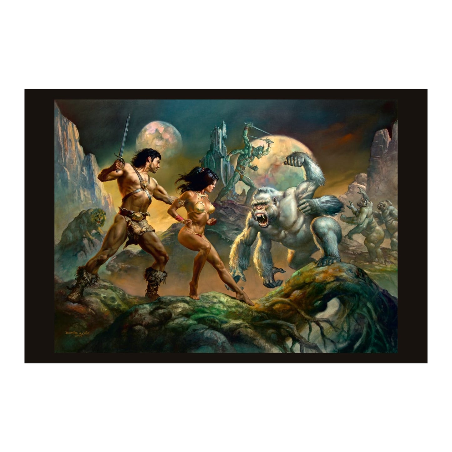 The Fantastic Worlds of Boris (German, French, English)