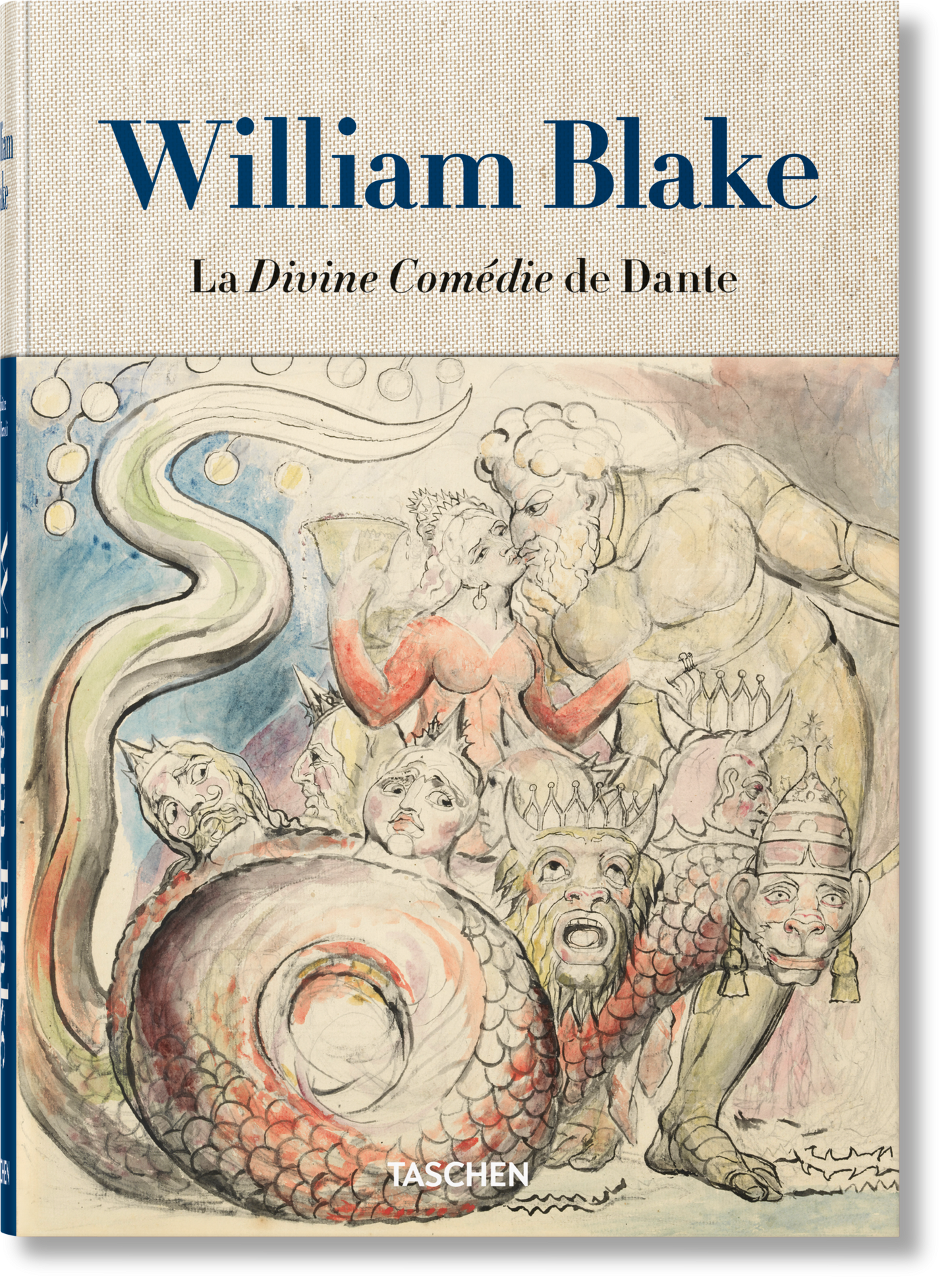 William Blake. La Divine Comédie de Dante. L'ensemble de dessins (French)