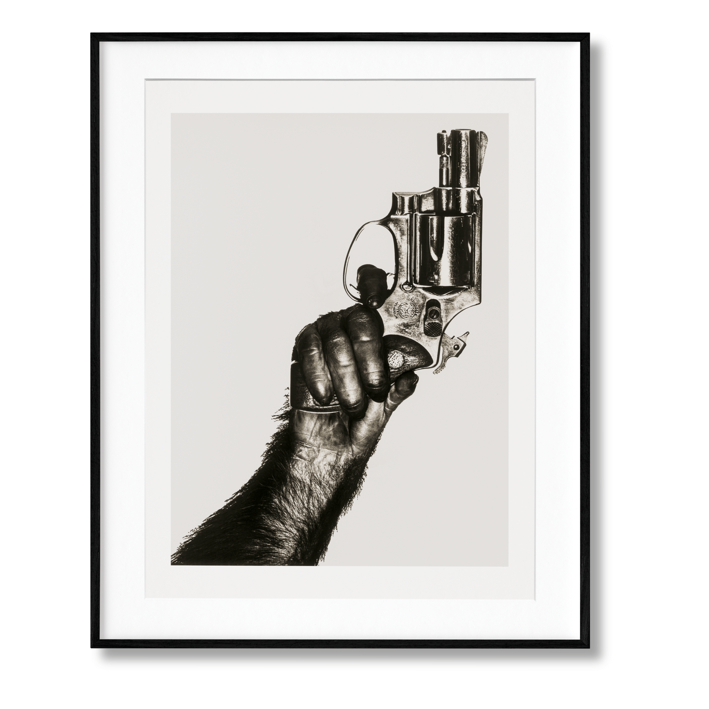 Albert Watson. Kaos. 2nd Edition. Art Edition No. 51–100, 'Monkey with Gun, New York City’, 1992 (German, French, English)