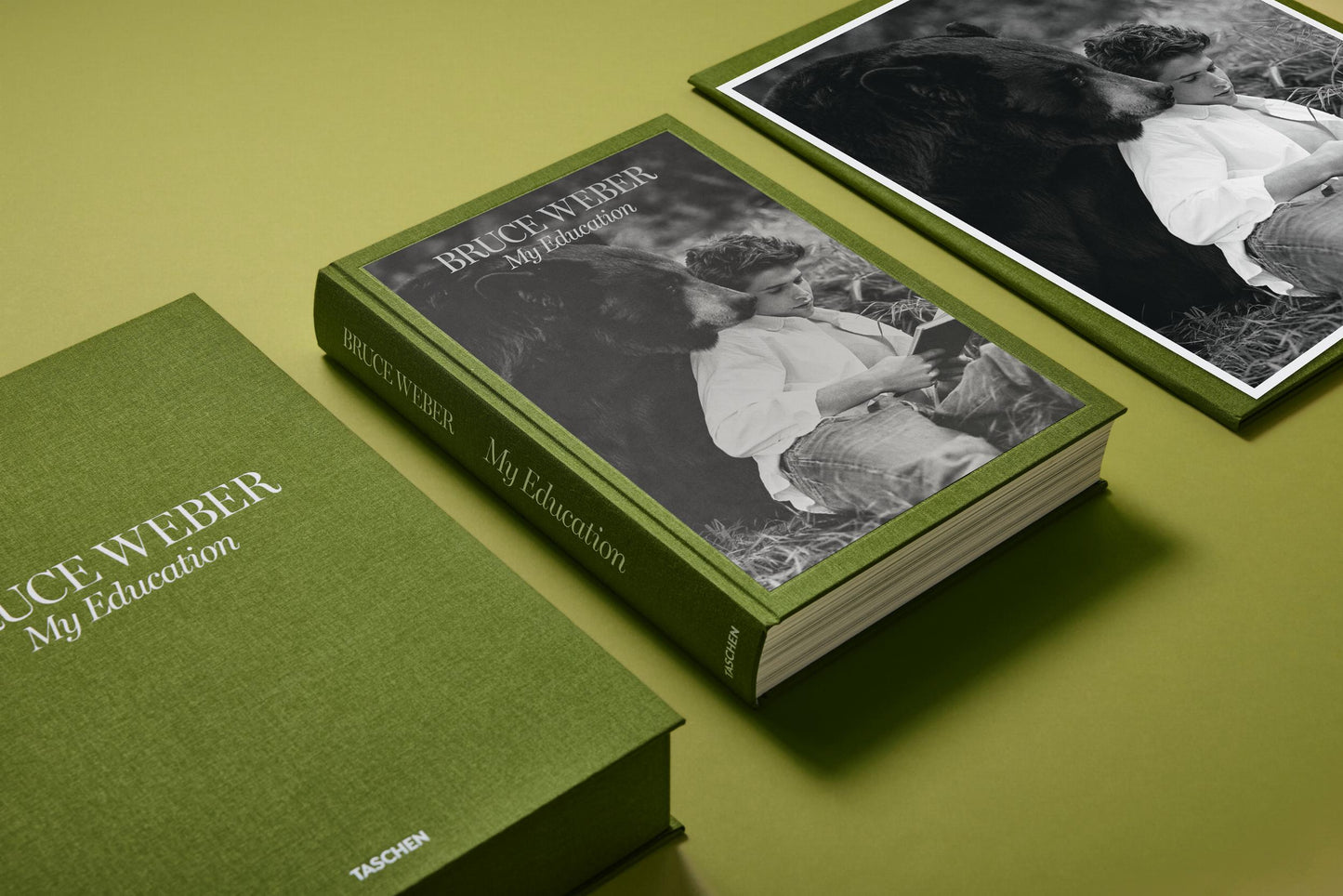 Bruce Weber. My Education. Art Edition No. 101–200, ‘Michael St. Pierre with Bonkers, Thousand Oaks, California’, 2004 (German, French, English) (AP)