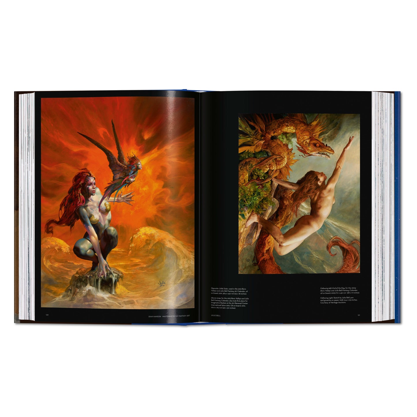 Masterpieces of Fantasy Art (German, French, English)