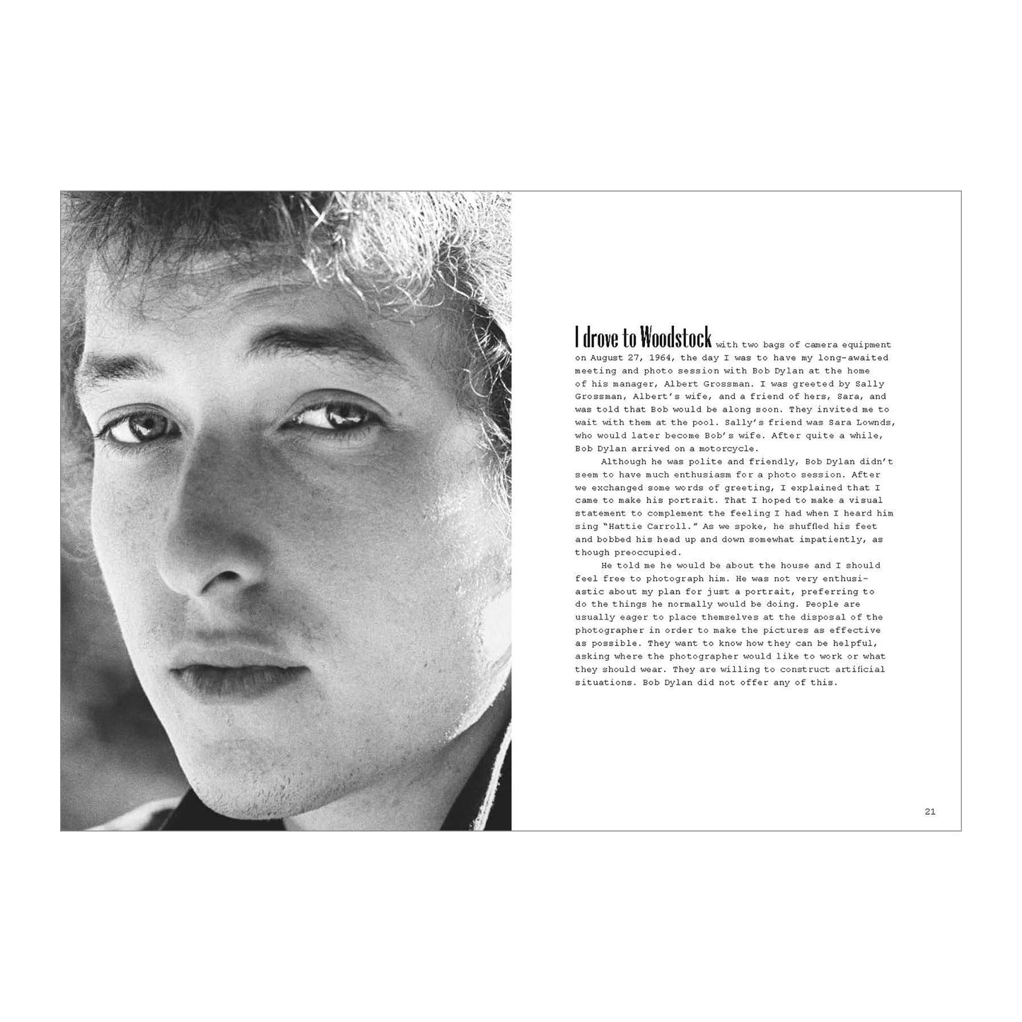 Daniel Kramer. Bob Dylan. A Year and a Day (English)