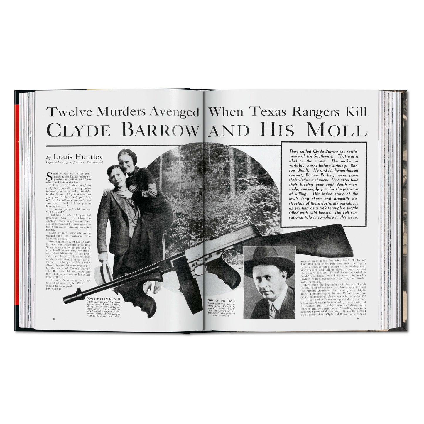 True Crime Detective Magazines. 1924–1969. 45th Ed. (German, French, English)